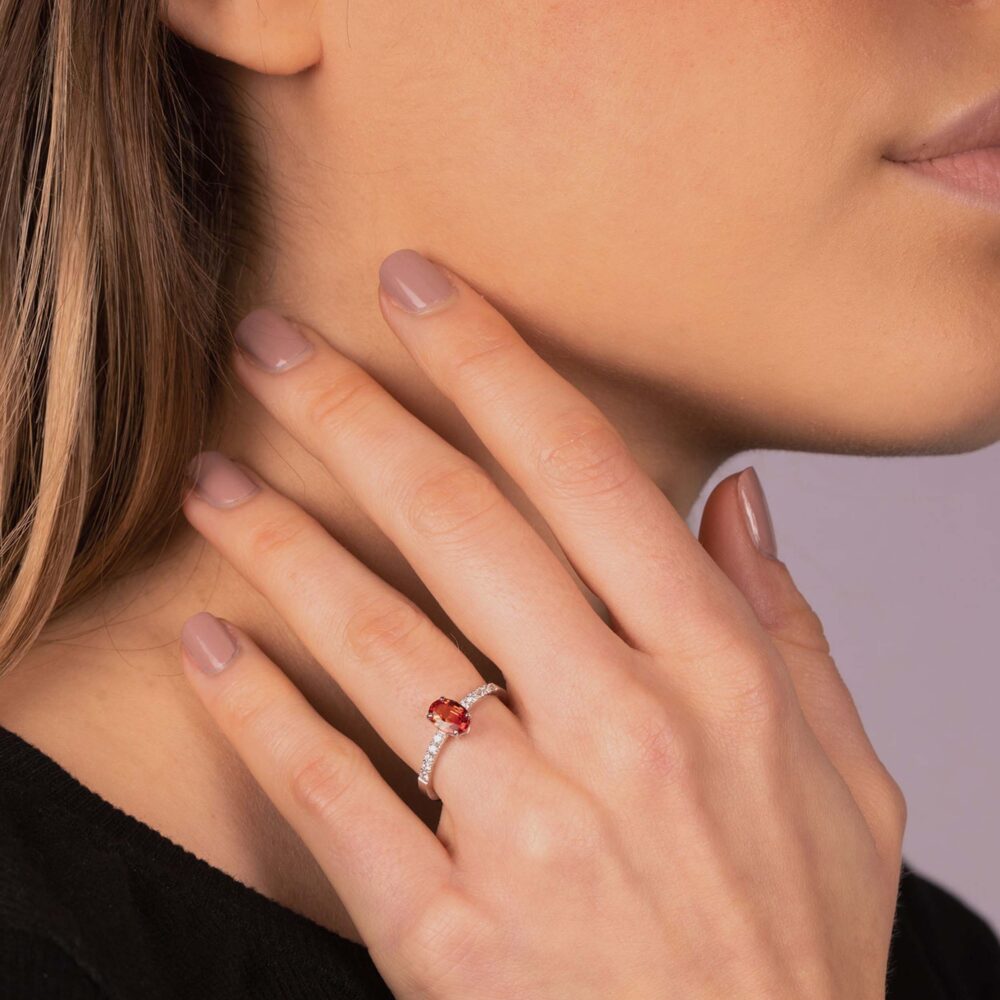 Solo Saphir orange 1 ct / 10 bts - 0,2 ct
B230 – Image 2