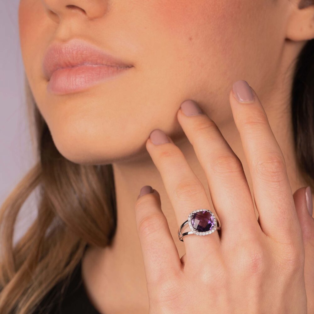 Bague Améthyste F2323 – Image 2