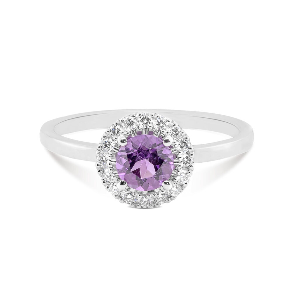 Bague Améthiste 5 mm – Image 2