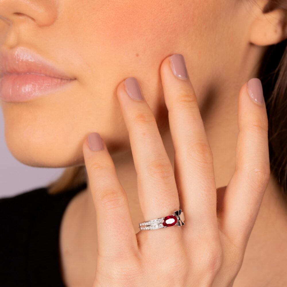 Solo rubis 1 ct / 18 bts 0,19 ct
B232 – Image 2