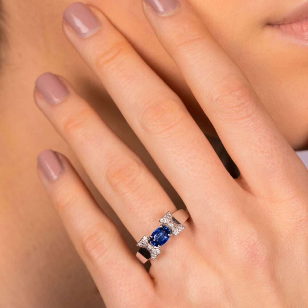 Solo saphir 1 ct / 52 bts -0,29 ct
 B235 – Image 2